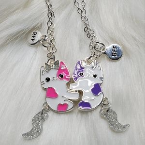 BFF necklace set girls